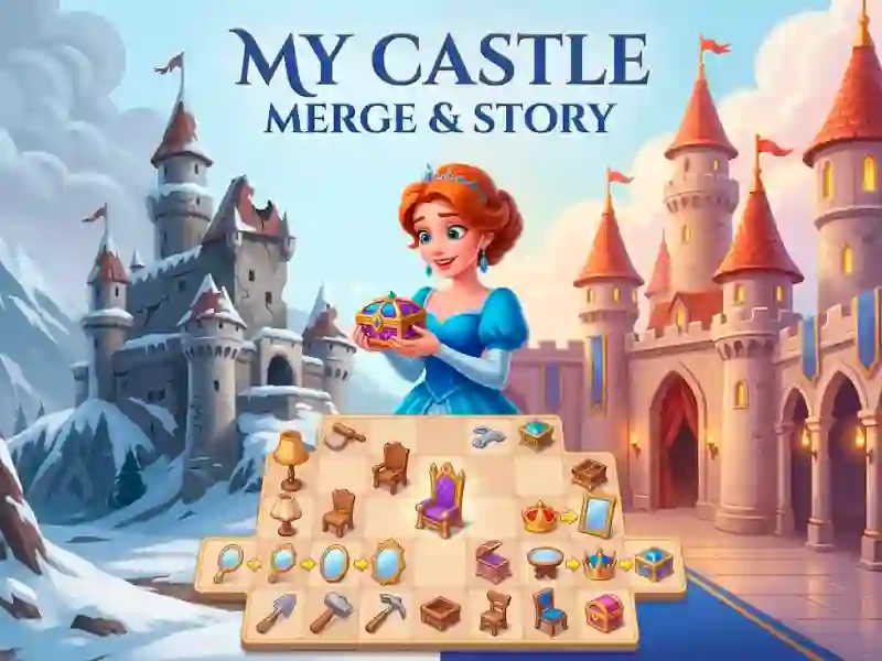 Játék My Castle. Merge & Story online