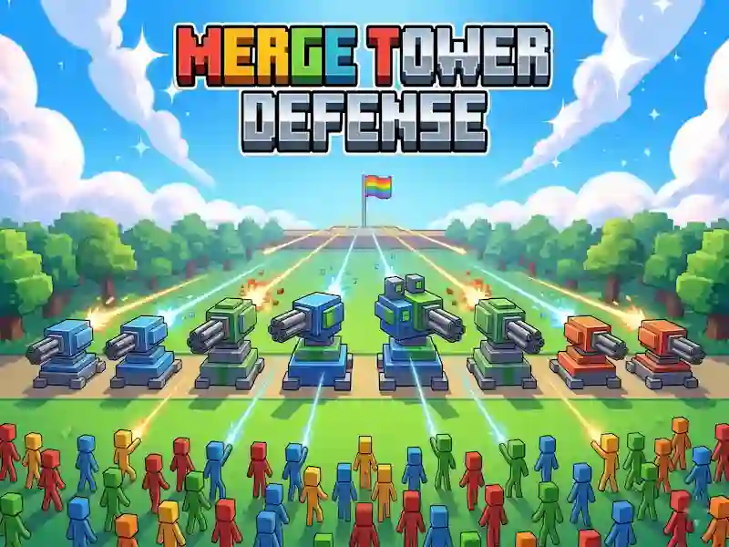 Játék Merge Tower Defense online