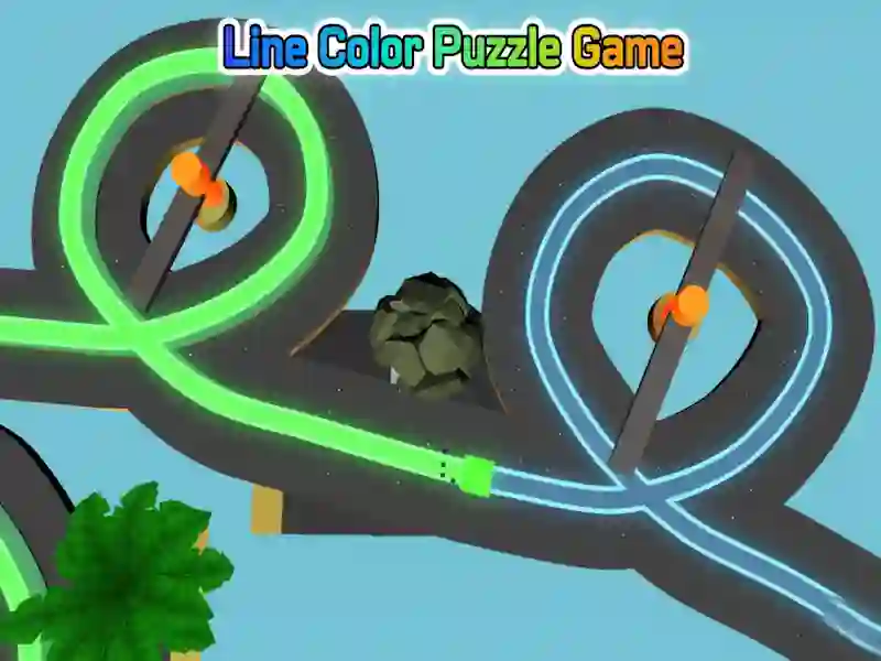 Játék Line Color Puzzle online