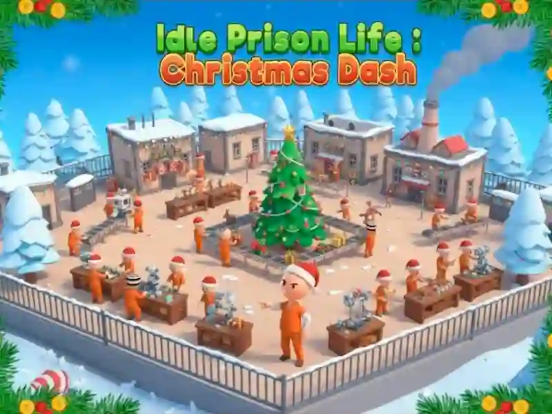 Játék Idle Prison Life Christmas Dash online