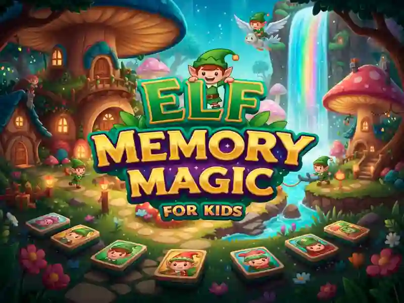 Játék Elf Memory Magic gyerekeknek online