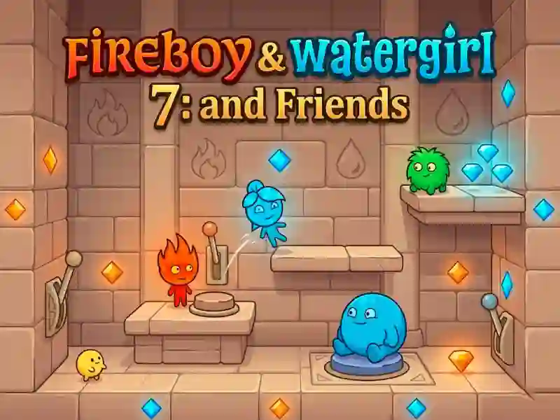 Játék Fireboy & Watergirl 7: and Friends online