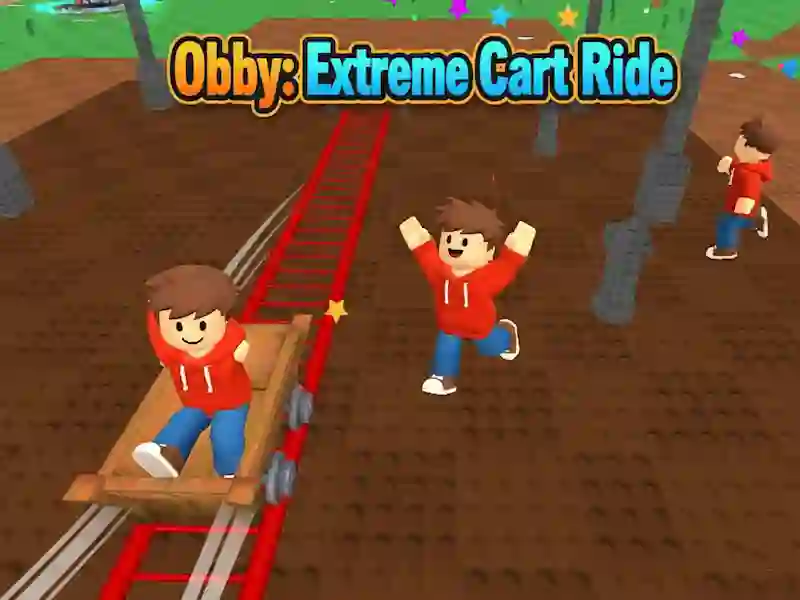 Játék Obby: Extreme Cart Ride online