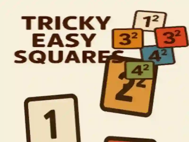 Játék Tricky Easy Squares online