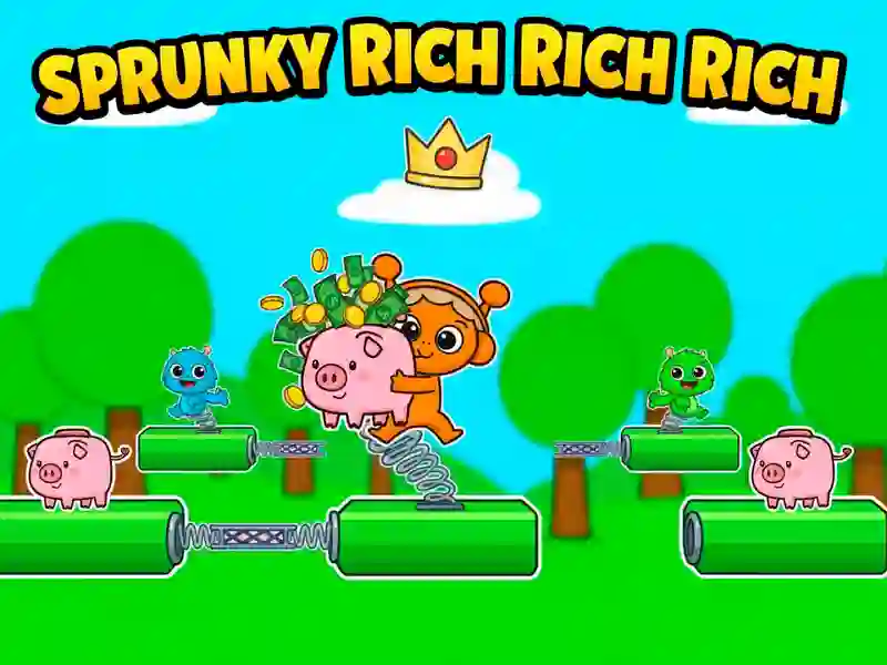 Játék Sprunky Rich Rich Rich online
