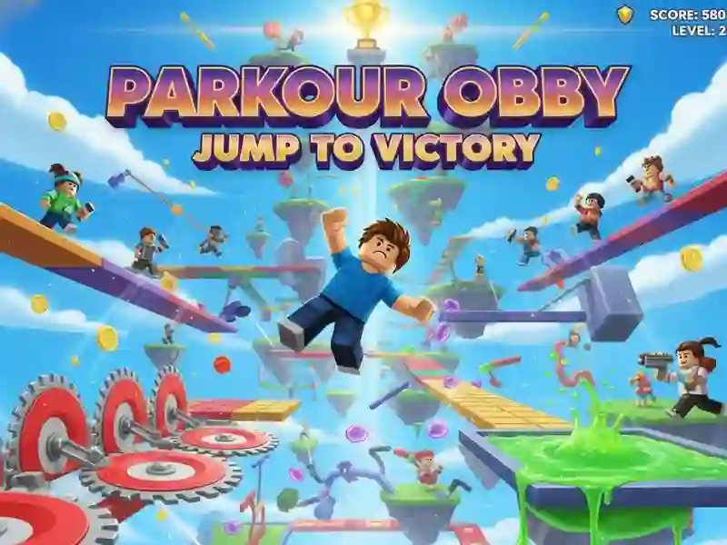 Játék Parkour Obby Jump to Victory online