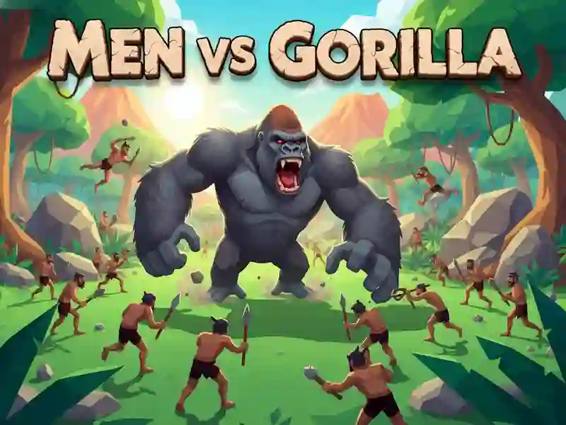 Játék Férfiak vs Gorilla online