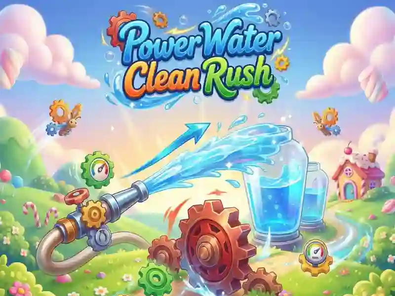 Játék Power Water Clean Rush online