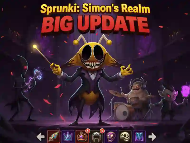 Játék Sprunki: Simon’s Realm Big Update online