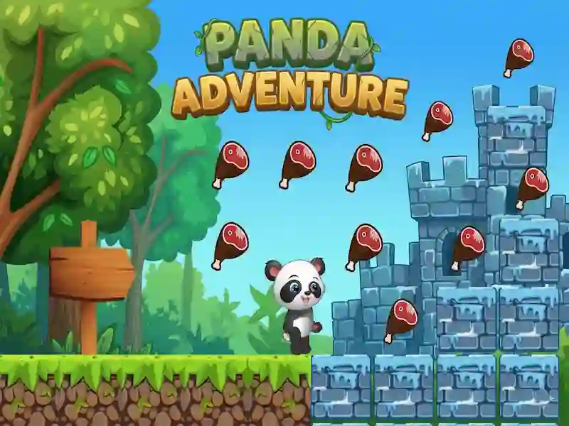 Játék Panda Adventure online