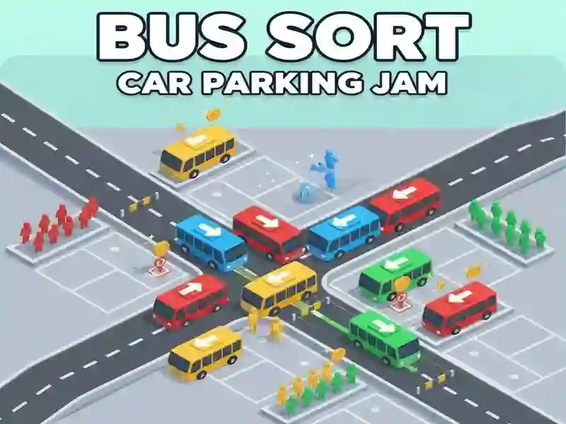 Játék Bus Sort Car Parking Jam online
