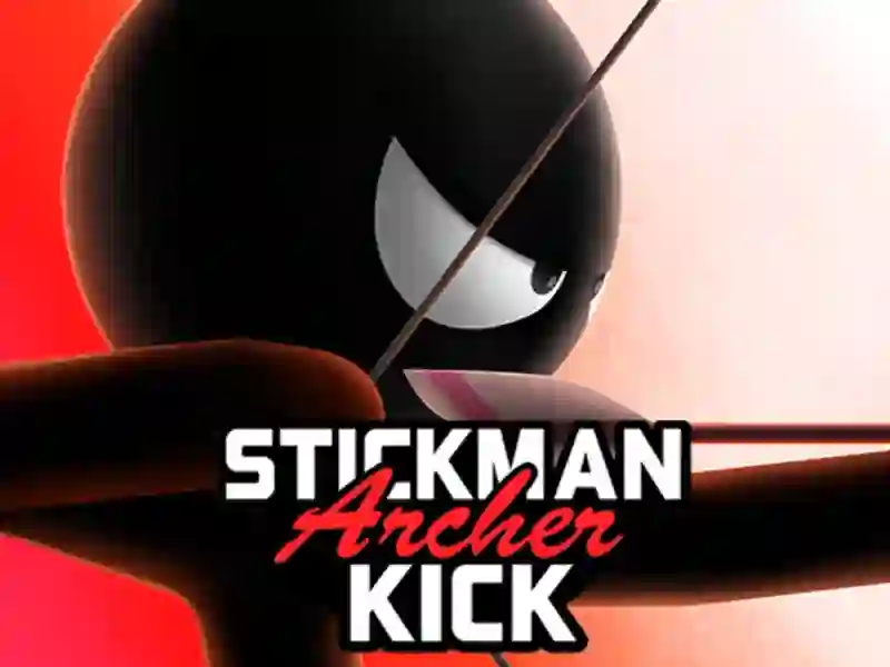 Játék Stickman Archer Kick online