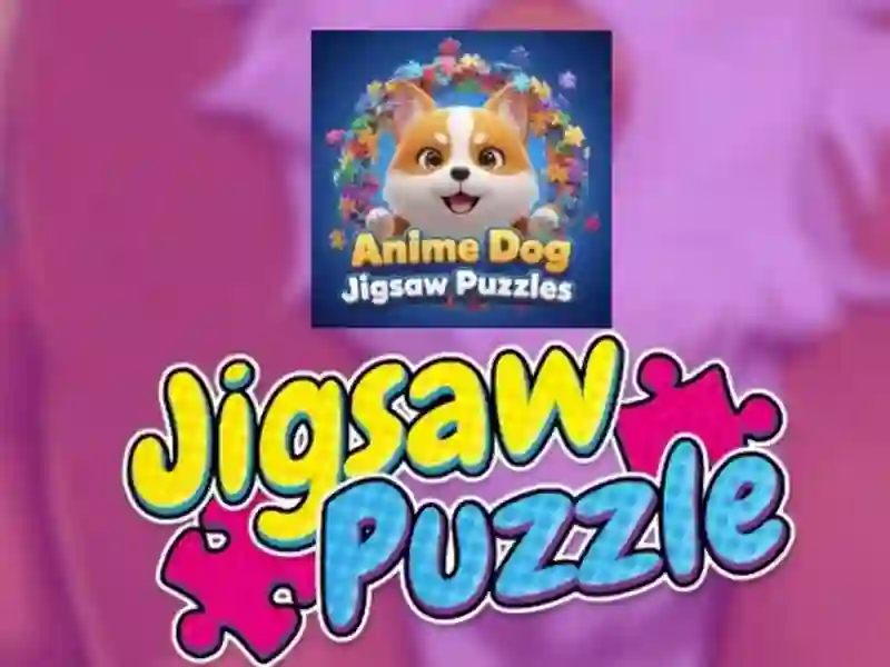 Játék Anime Dog Jigsaw Puzzle online Játék Anime Dog Jigsaw Puzzle online
