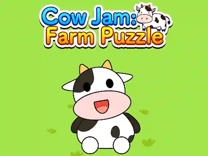 Játék Cow Jam Farm puzzle online