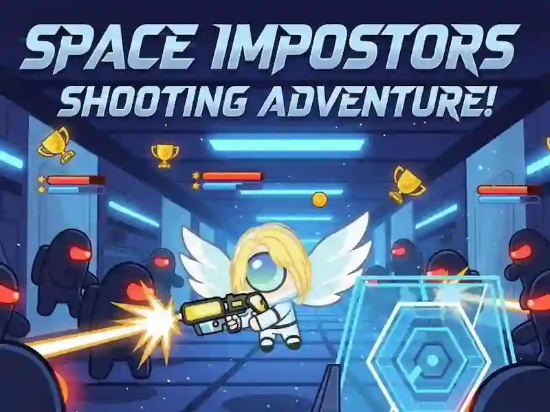 Játék Space Impostors lövöldözős kaland online