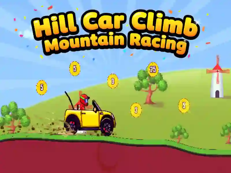 Játék Hill Car Climb Mountain Racing online