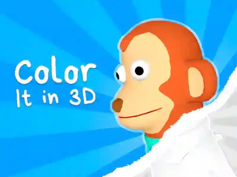 Játék Színezze be 3D-ben online Játék Színezze be 3D-ben online