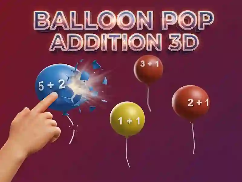 Játék Balloon Pop Kiegészítés 3D online