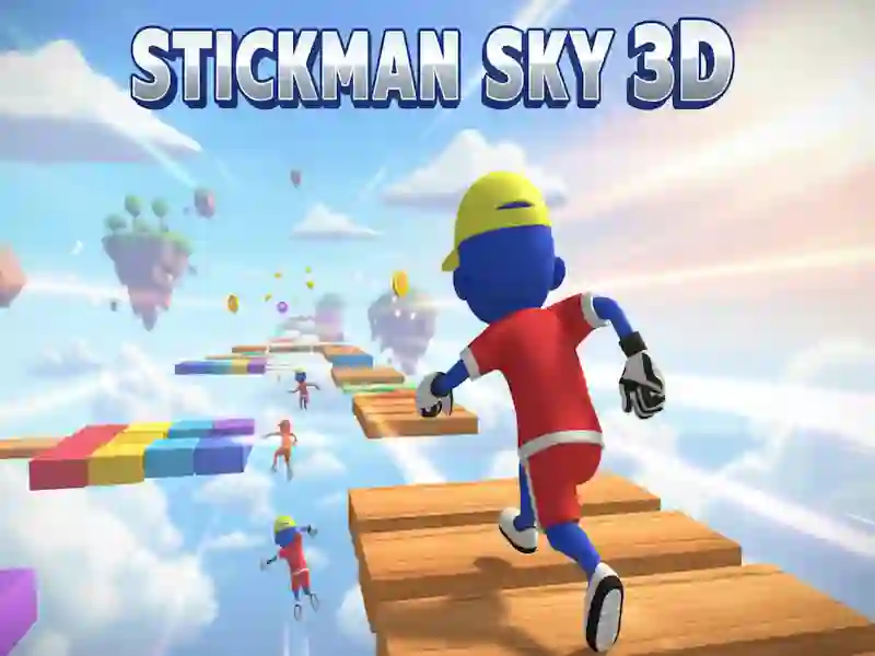 Játék Stickman ég 3D online