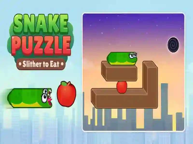 Játék Snake Puzzle: Slither to Eat online
