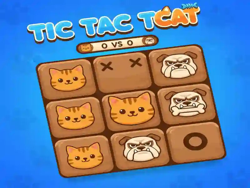 Játék Tic Tac Toe Cat online