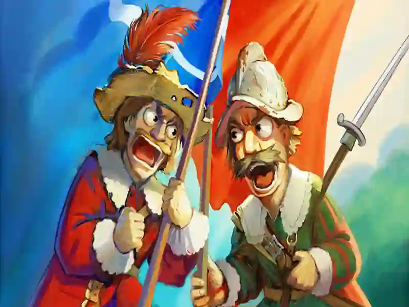 Játék A musketeers fegyverpor vs acél online