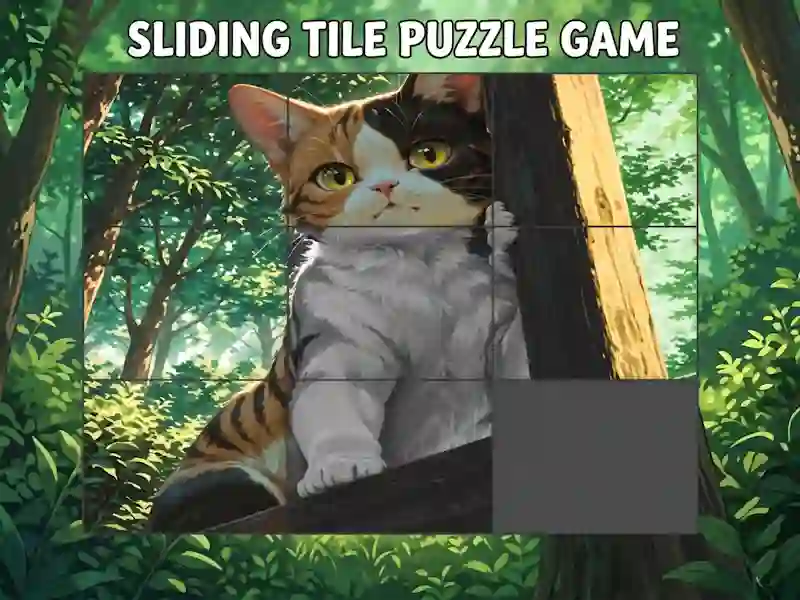 Játék Sliding Tile Puzzle Game online