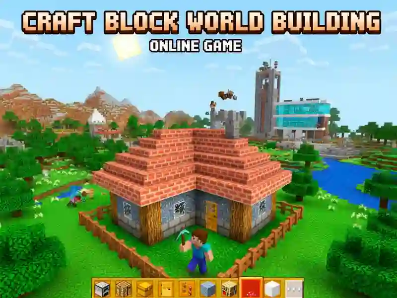 Játék Craft Block World Building online