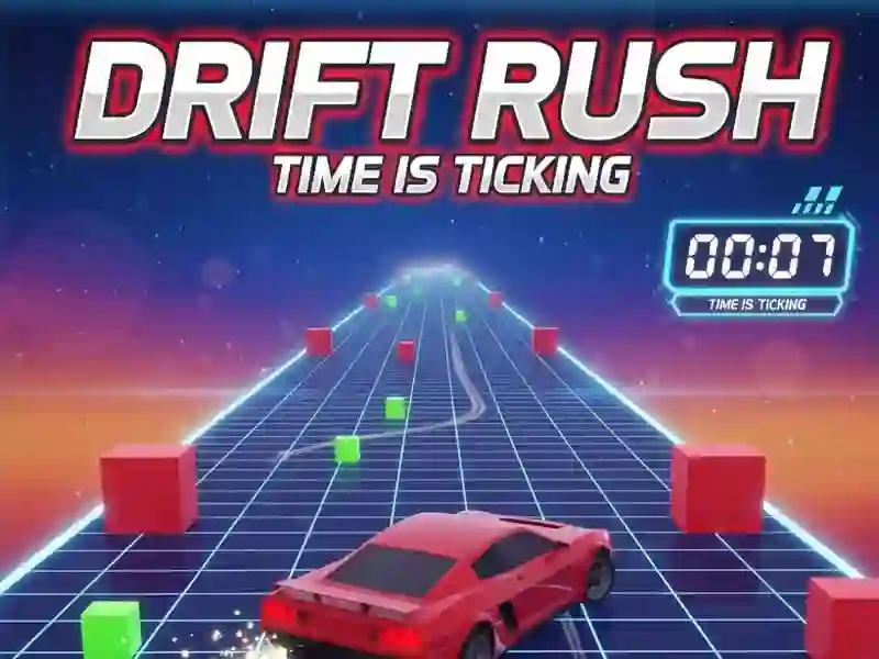 Játék Drift Rush Time Ketyeg online