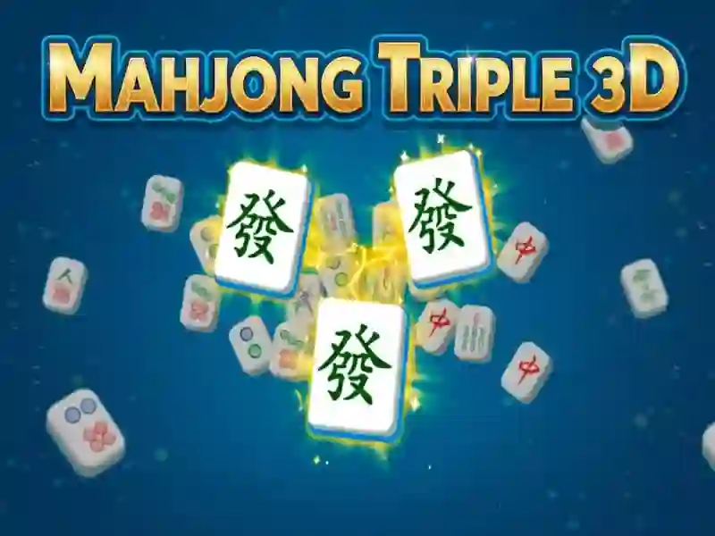 Játék Mahjong Triple 3D csempe mérkőzés online