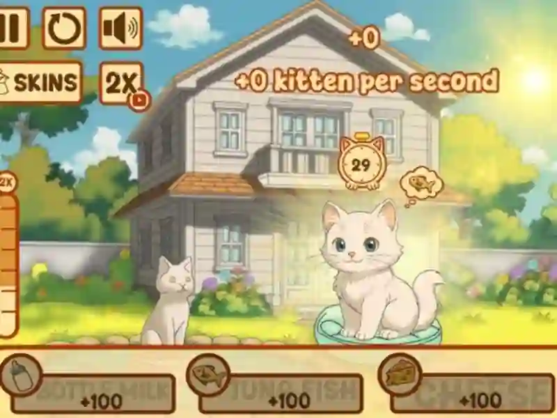 Játék Kattintson a Kitty Idle elemre online