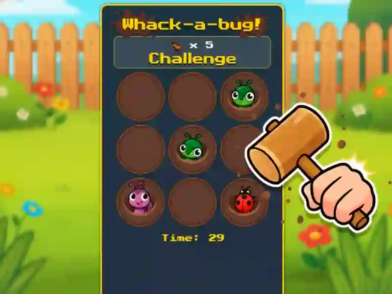 Játék Whack A Bug Challenge online