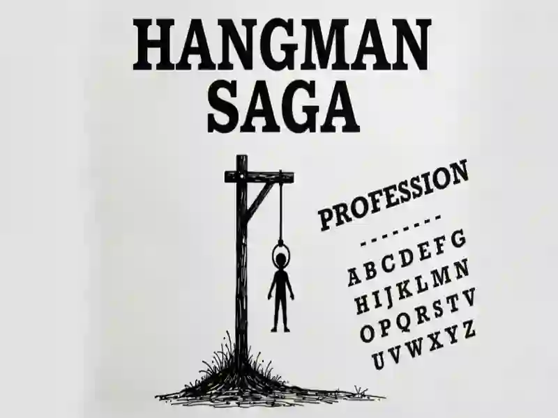 Játék Hangman saga online