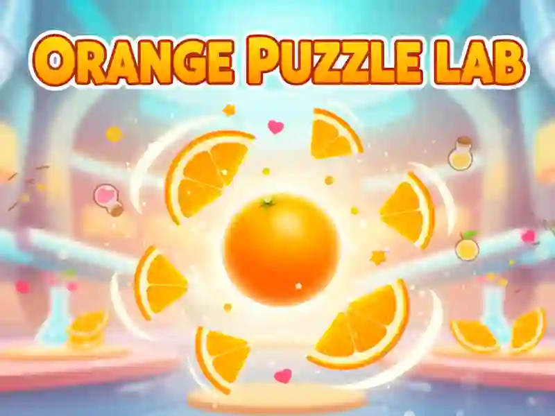 Játék Orange Puzzle Lab online