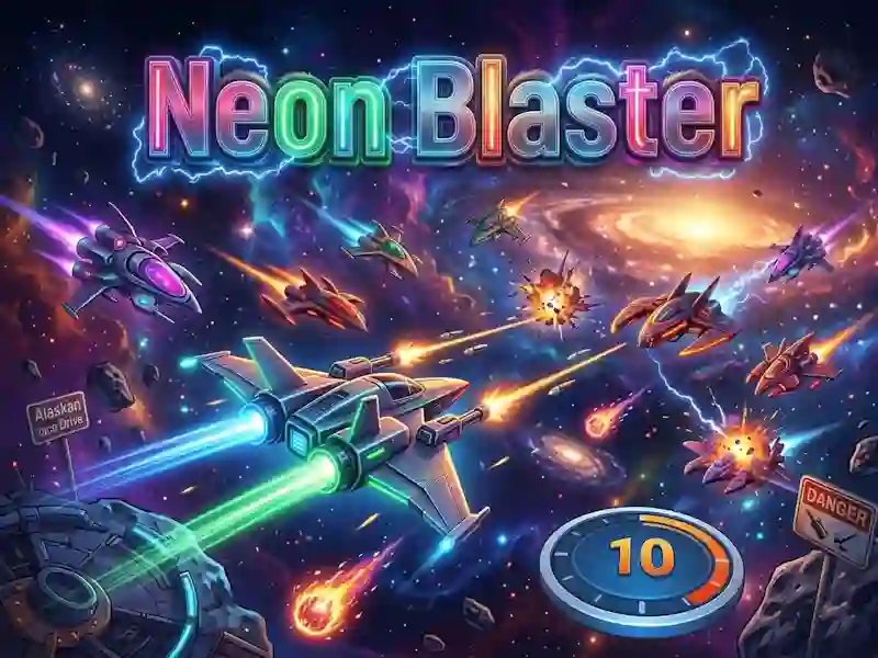 Játék Neon Blaster online