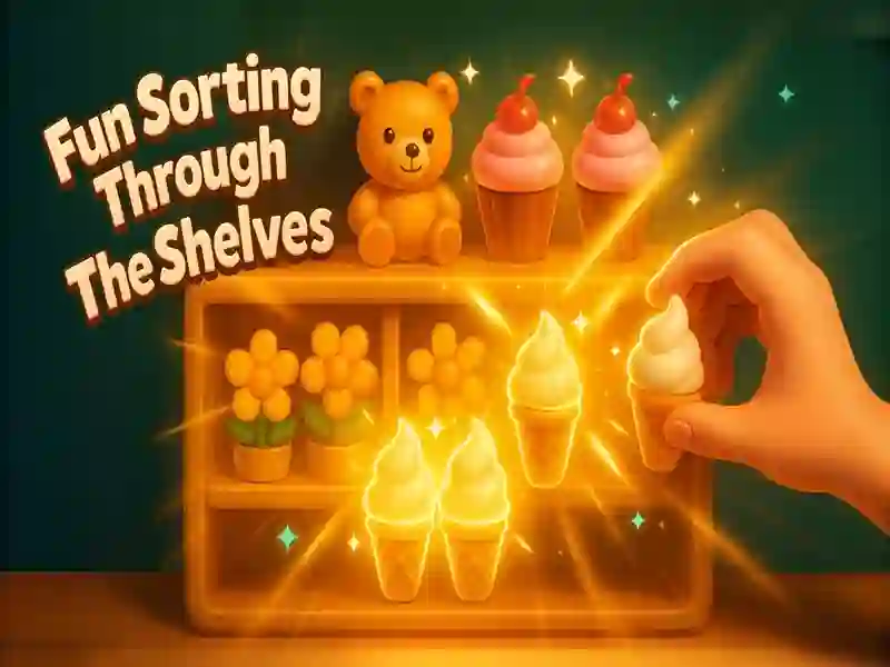 Játék Szórakoztató válogatás a polcokon online Játék Szórakoztató válogatás a polcokon online