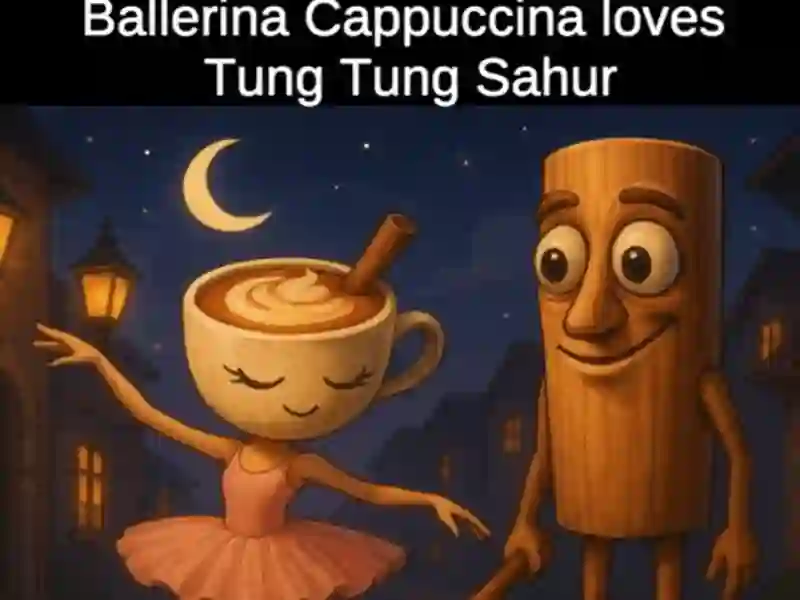 Játék Ballerina cappuccina szereti a tung tung sahur-t online