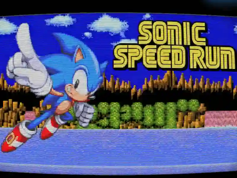 Játék Sonic Speed Run online