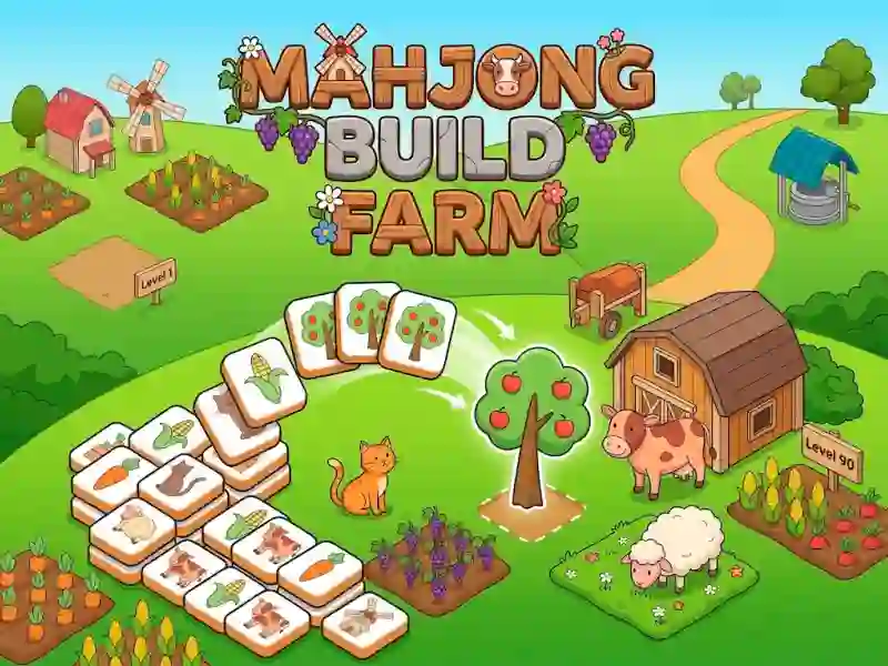 Játék Mahjong Build Farm online