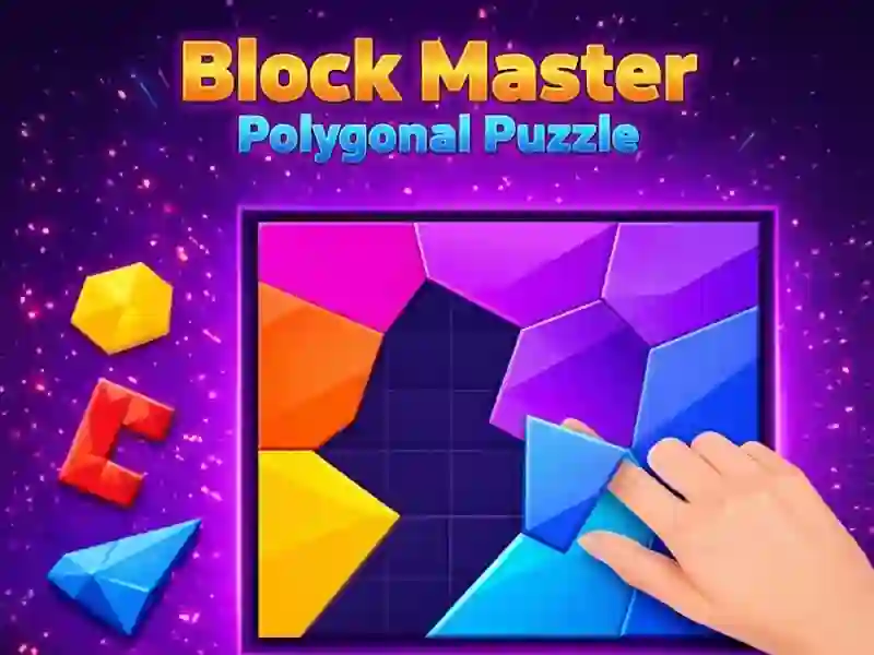 Játék Blokk mester sokszögű puzzle online