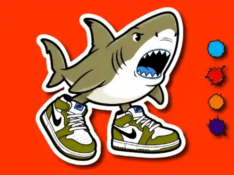 Játék Tung sahur színezés online