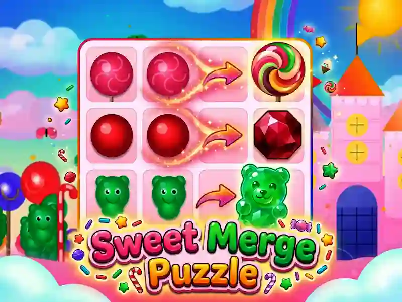 Játék Sweet Merge Puzzle online