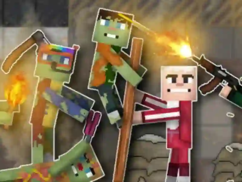 Játék People vs zombik: homokozó online