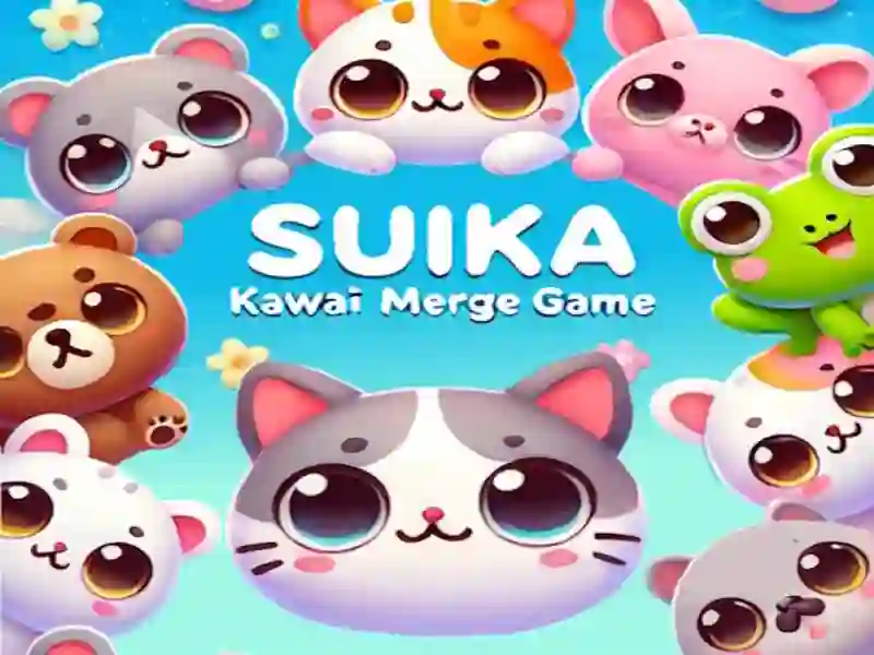 Játék Suika Kawaii egyesítési játék online