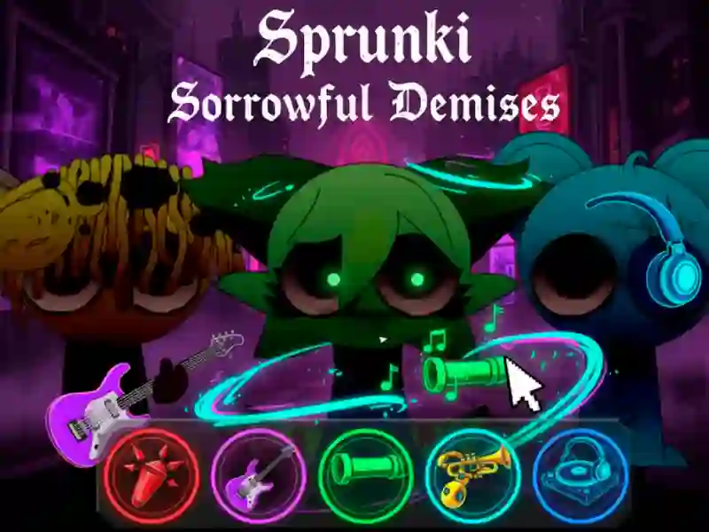 Játék Sprunki Sorrowful Demises online