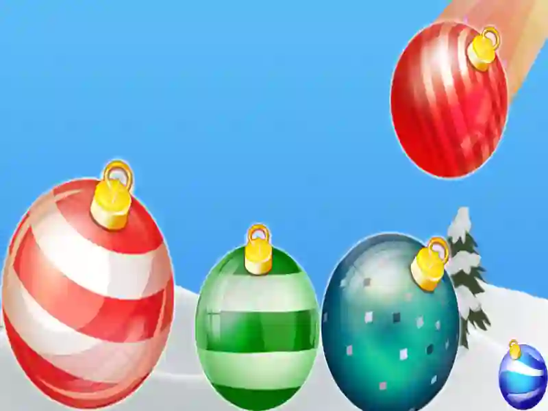 Játék A rejtvények golyók egyesítik az új évet! online