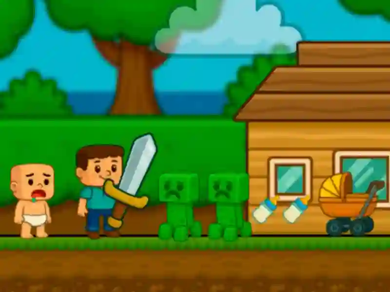 Játék Baby Noob SEGÍTSÉG! Steve online Játék Baby Noob SEGÍTSÉG! Steve online