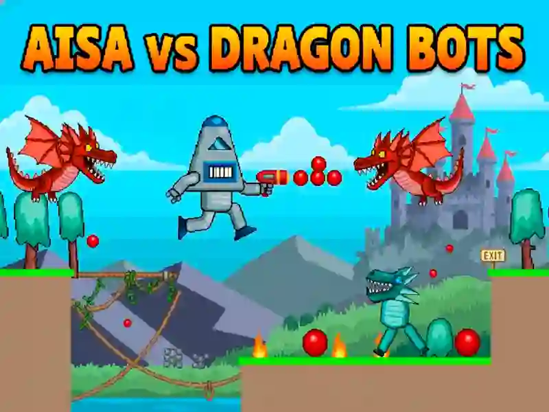 Játék Aisa vs Dragon Bots online