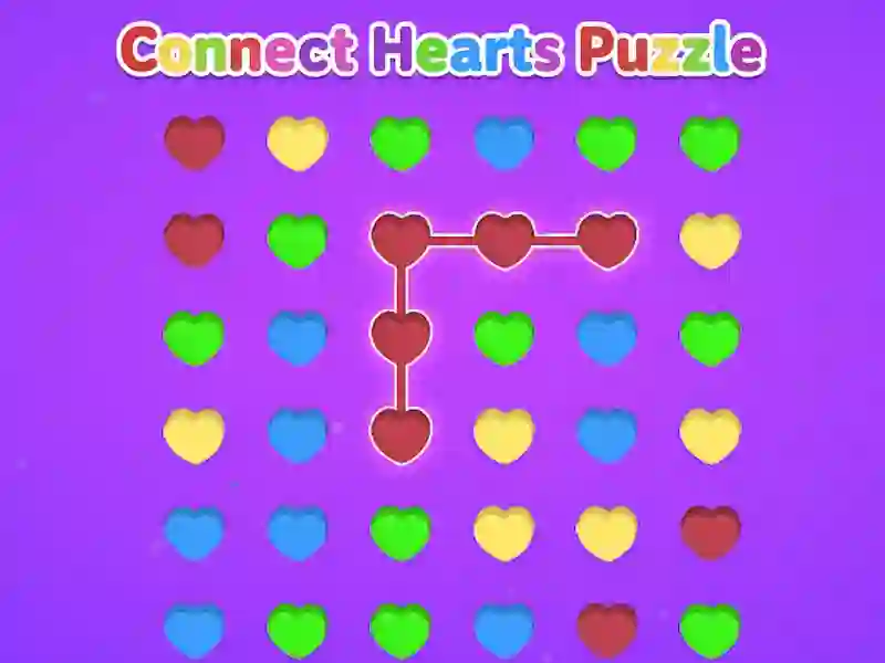 Játék Connect Hearts Puzzle online