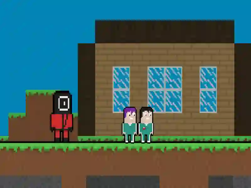 Játék Tintahal menekülés, de blokkvilág online